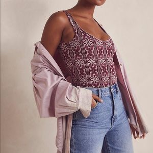 COPY - NWT body suit by free people in honeycomb color 🐝🍯🍁🖤